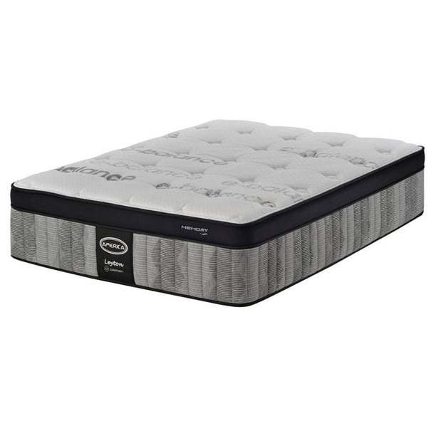 Colchón King Size America Leyton Full Comfort Memory