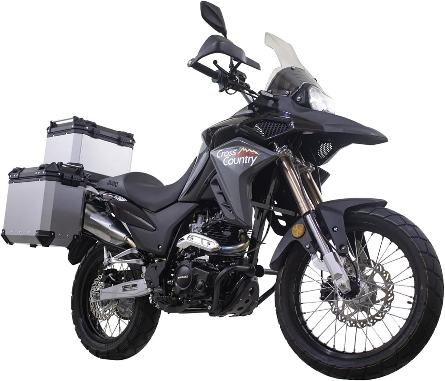 DINAMO Motocicleta Doble Propósito Cross Country ADV Blanca 2024