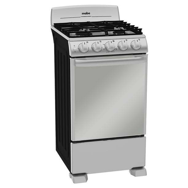 Estufa de Piso 50 cm (20 pulgadas) Plata Mercury Mabe - EM5043BFIS1