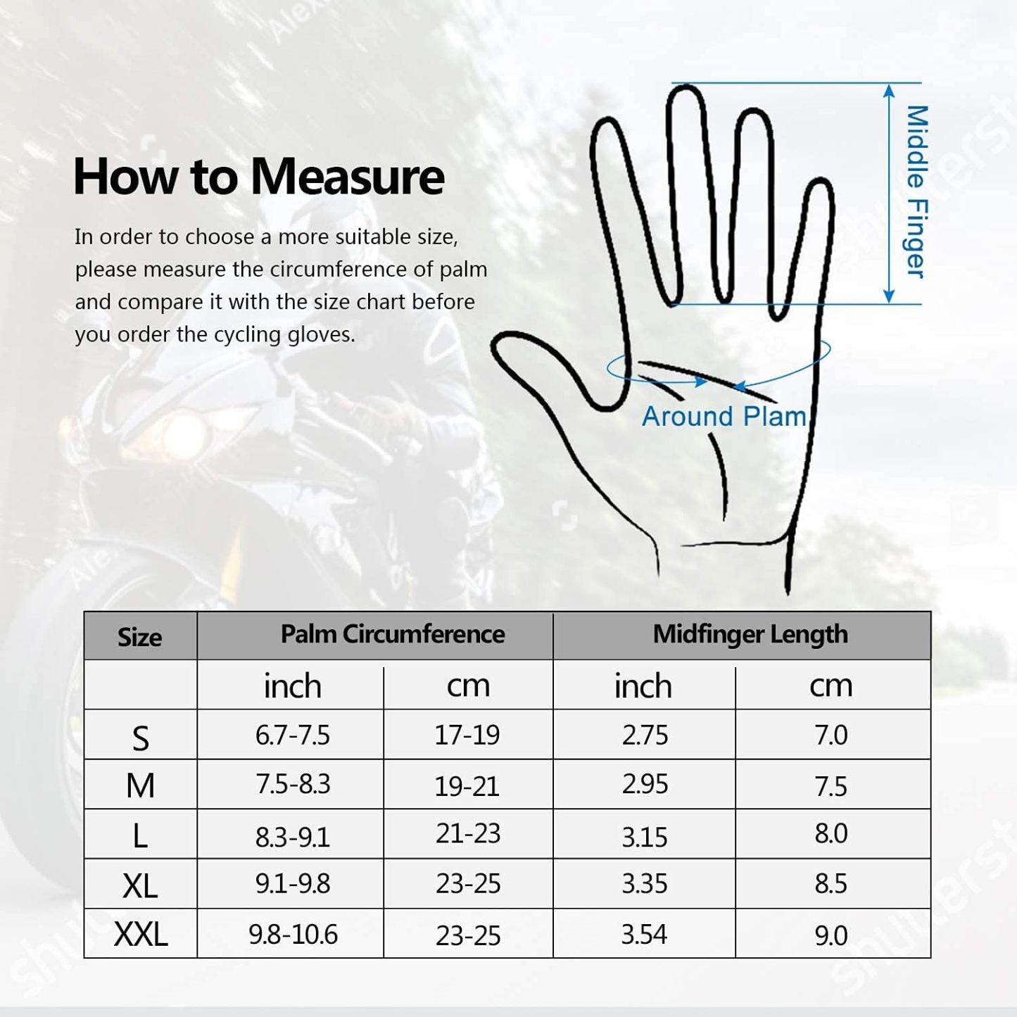 NICEWIN Guantes de motocicleta para hombres y mujeres, Guantes de moto de cross de montaña de verano con pantalla táctil, Guantes de todoterreno con dedos completos Carreras de carretera, Ciclismo, Escalada Motocross