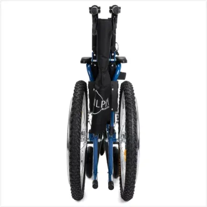Silla De Ruedas Todo Terreno Extra Resistente Frenos De Lujo