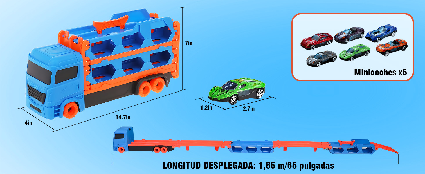 Explora una pista más larga para divertirte