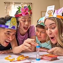 hedbanz, hedbanz para niños, juegos de mesa, ahorcado, hasbro gaming