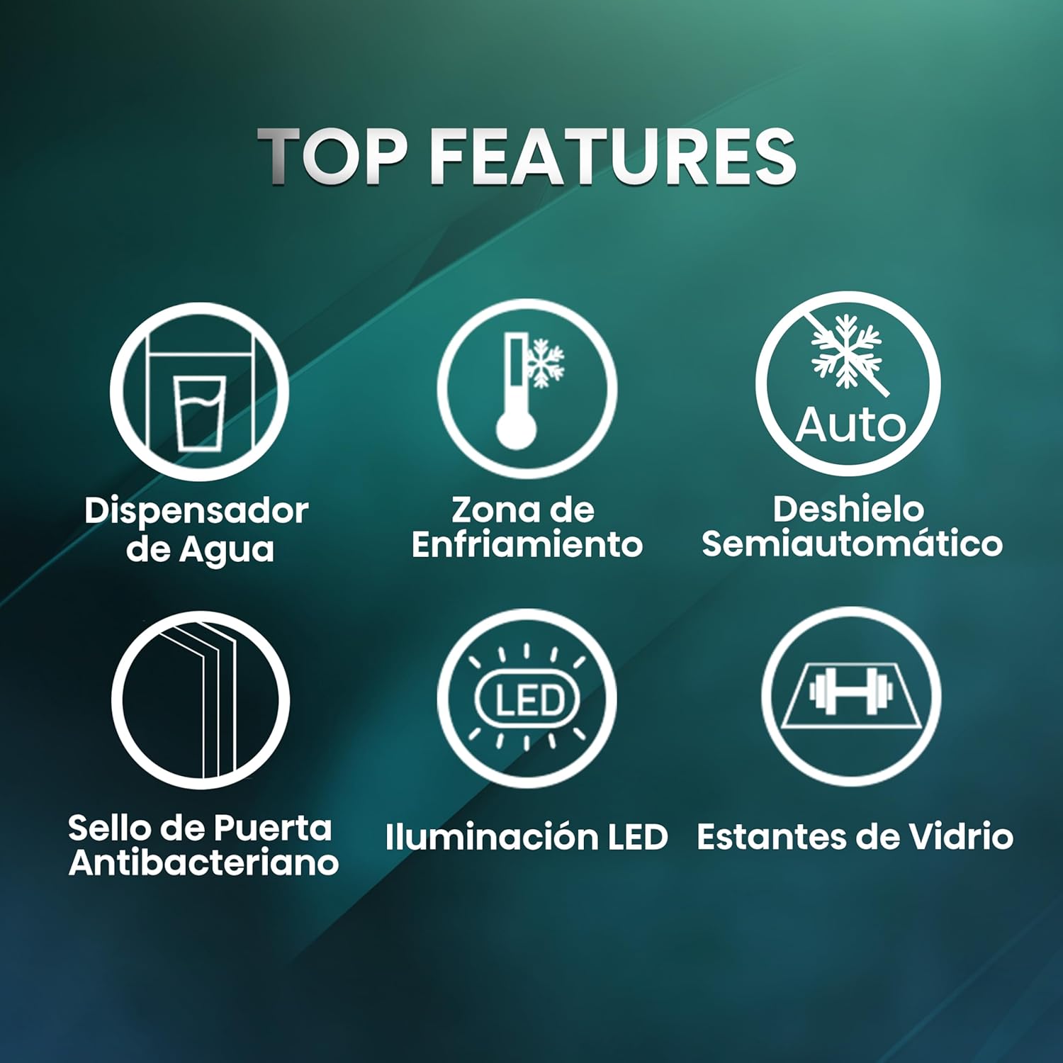 Hisense RR63D6WBX Refrigerador 6.3 Pies con Dispensador de Agua Negro