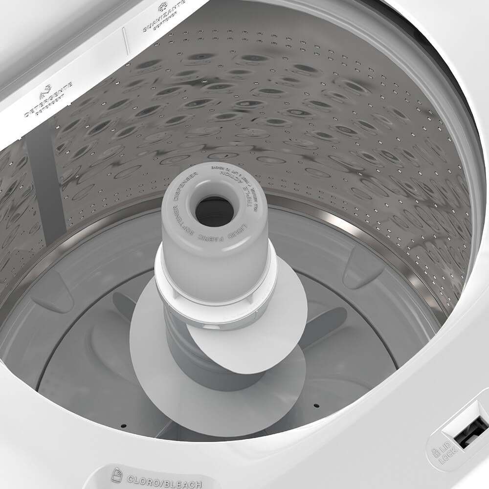 Lavadora Whirlpool Tapa metálica 22 kg 8MWTW2224MPM