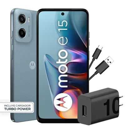 TELEFONO MOTO E15 4GLTE 2RAM 64GB BLUE MOTOROLA XT2523-8