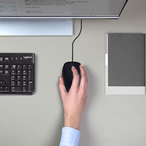 M100, Mouse Logitech, Logitech, mouse para PC, mouse barato
