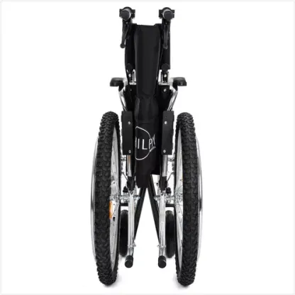 Silla De Ruedas Todo Terreno Extra Resistente Frenos De Lujo