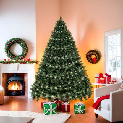 Jardimex Arbol de Navidad Oyamel Artificial 210 Cm Verde Frondoso Calidad Pino de Navidad Arbol Navideño Arboles de Navidad Artificial Pino Navideño Artificial
