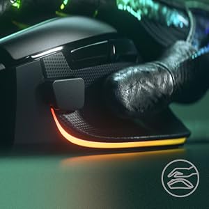 DISEÑO ERGONÓMICO ICÓNICO CON APOYO PARA EL PULGAR
