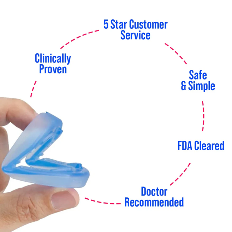 Upgraded Design！ Universal Anti-Snoring Mouthpiece - Adjustable Comfort Fit for Better Sleep 😴
