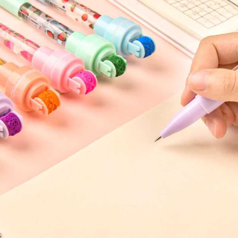 💥Last Day Promotion - 49% OFF 🎁5-in-1 Magic Blowing Ballpoint Pen for Kids-BUY 2 GET 1 FREE
