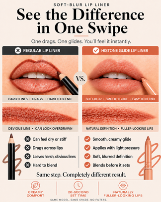 💄vibeourplus  Fuller-Looking Lips — Effortlessly Defined