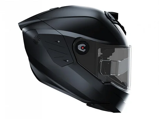 Casco de moto inteligente con grabadora de video.