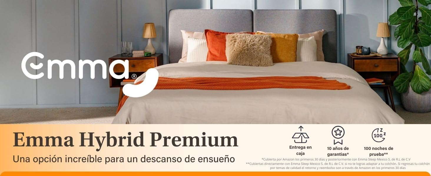 emma, ema, colchones emma, colchón, colchon, colchones, colchón híbrido, memory foam