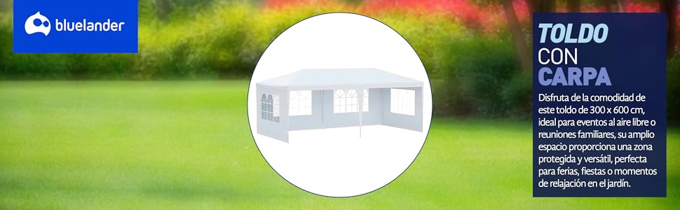 Toldo con Carpa