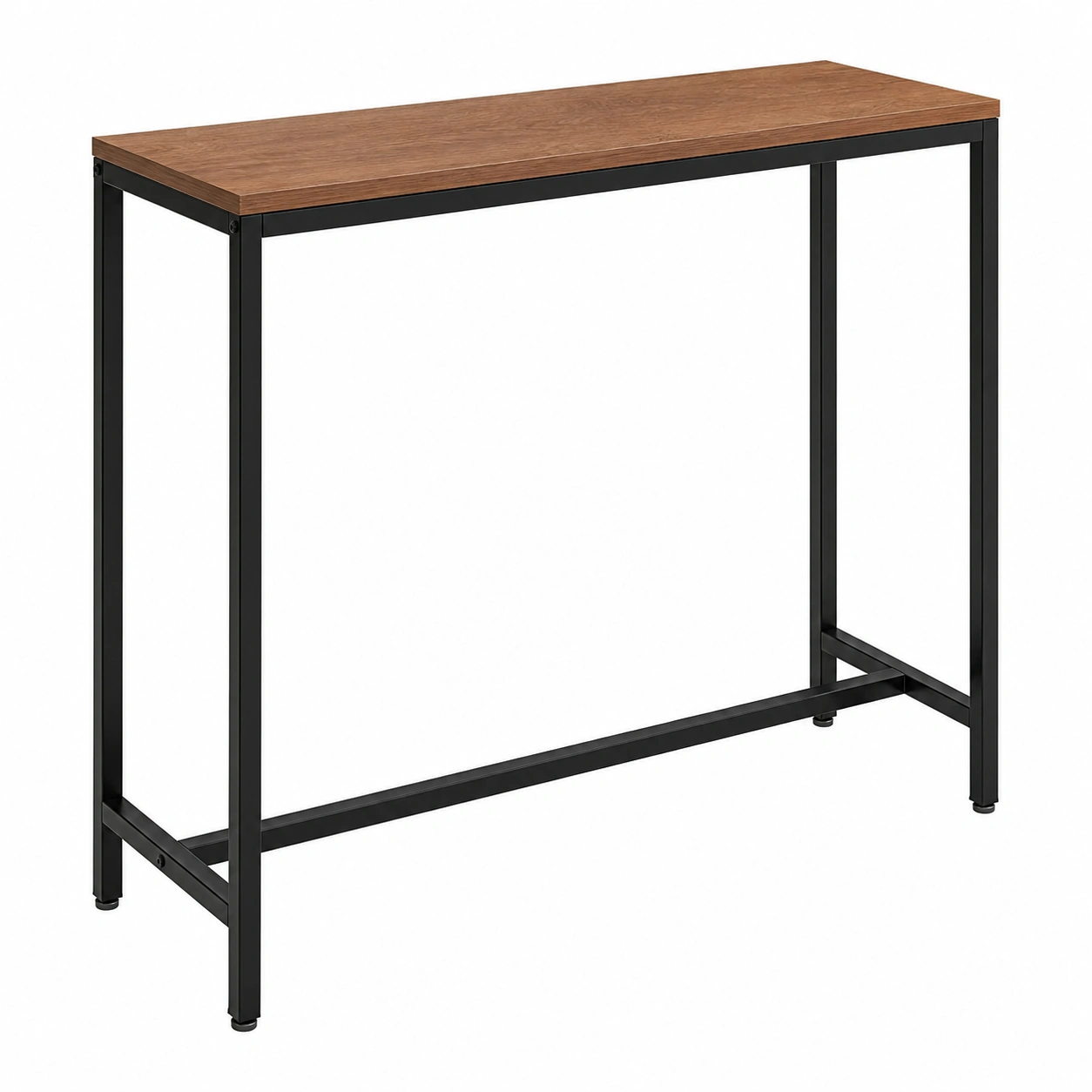 Mesa Consola Industrial Moderna Marron-Furnisel