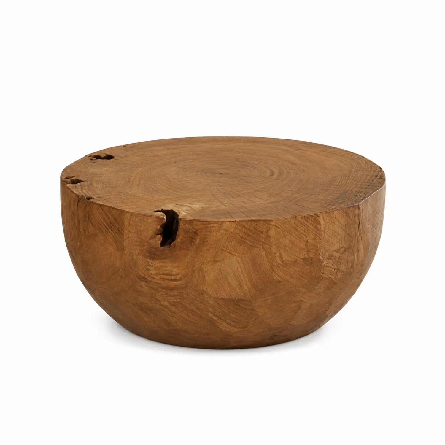 Runder Couchtisch aus Eiche-Earthlofteu