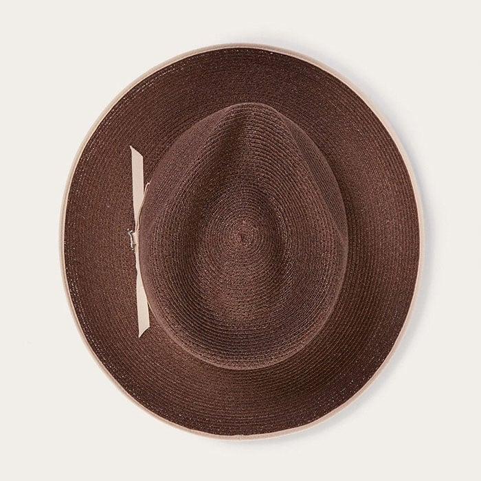 Ridgehat Hemp Fedora-Brown