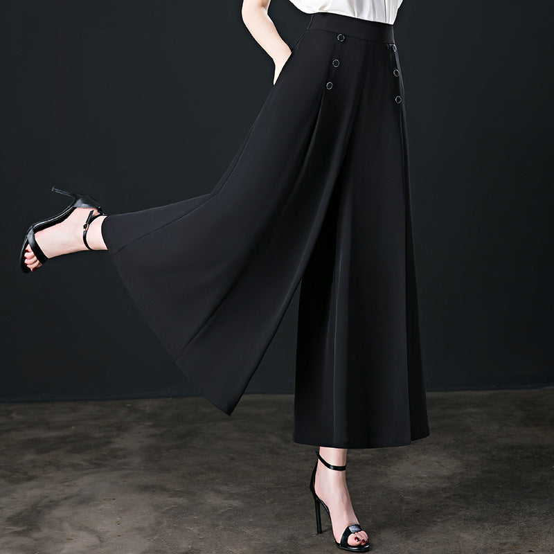 👖 60% DE RÉDUCTION MAINTENANT ! ✨ Pantalon Plissé à Jambe Large – Silhouette Élégante, Confort Optimal & Style Polyvalent 💃