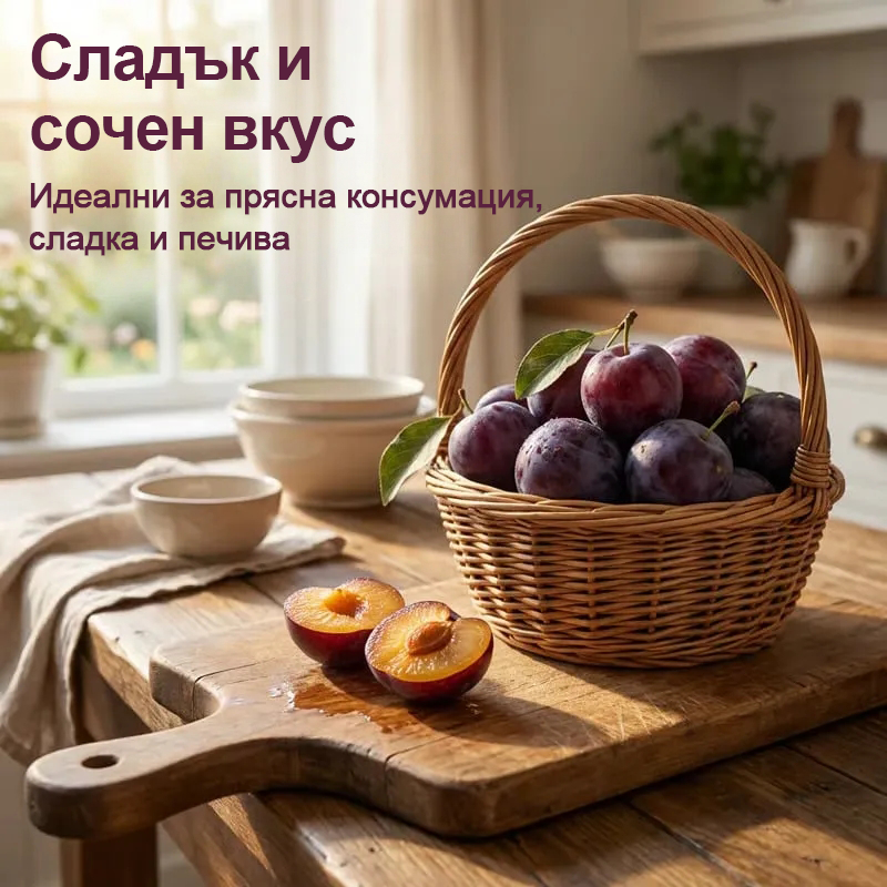 ⏰🍑Комплект за отглеждане на сливи Heirloom без ГМО, готови за засаждане (100 таблетки/опаковка)