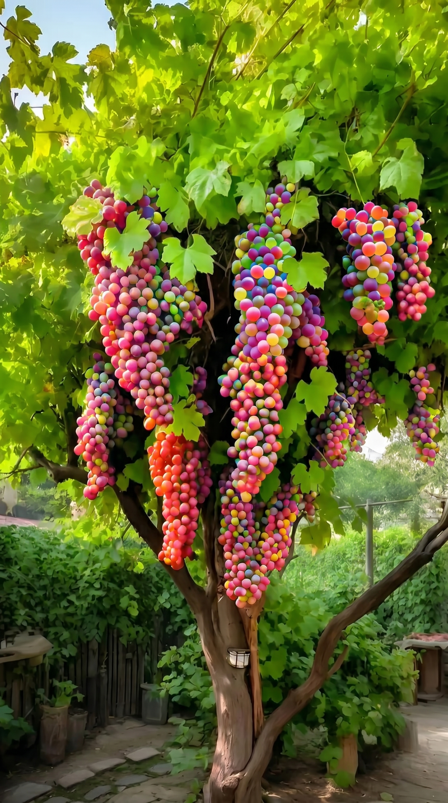 🍇Семки от гигантско гроздово дърво: тънкокорени, големи и без семки 🌿(50 таблетки/опаковка)