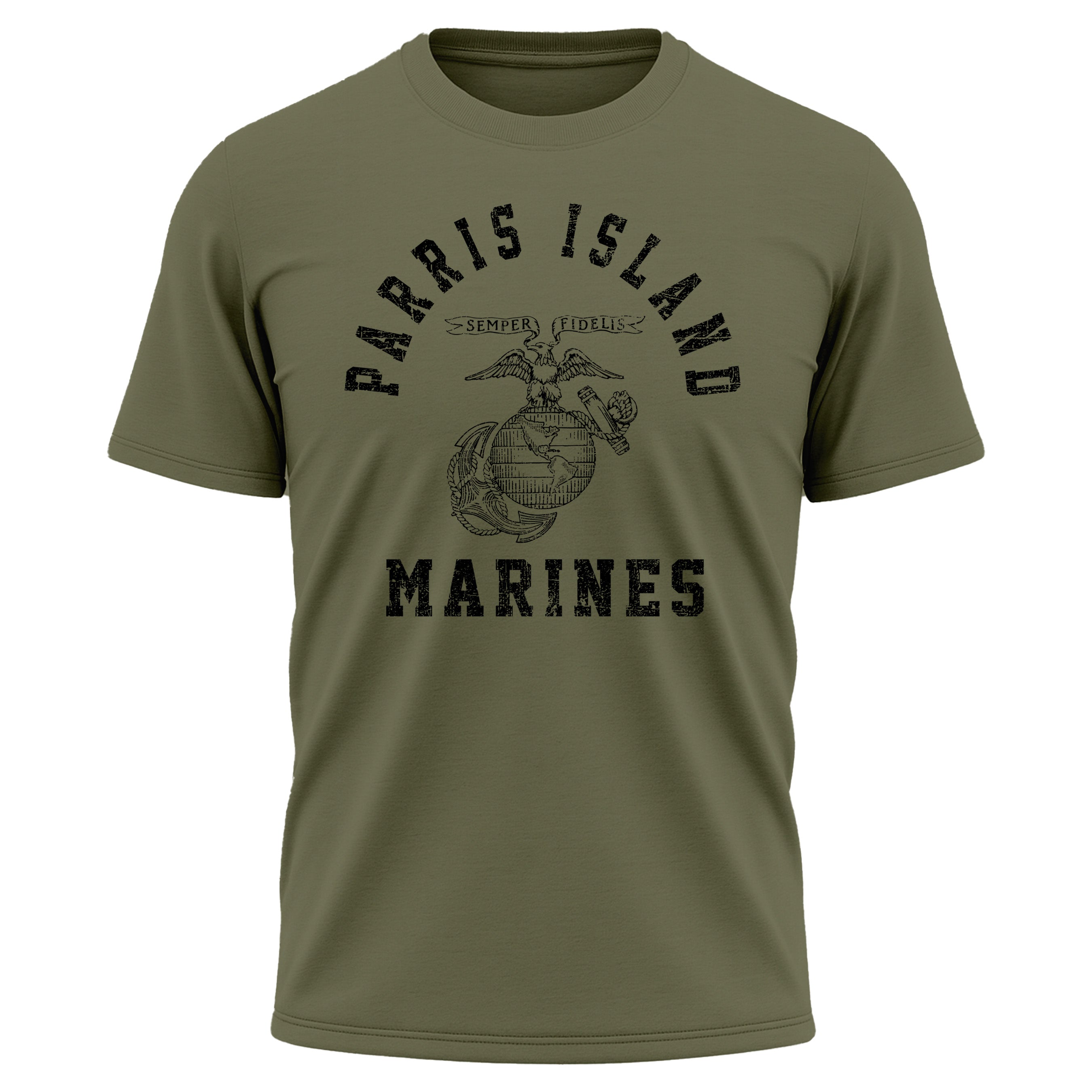 USMC Old School Parris Island Training T-shirt