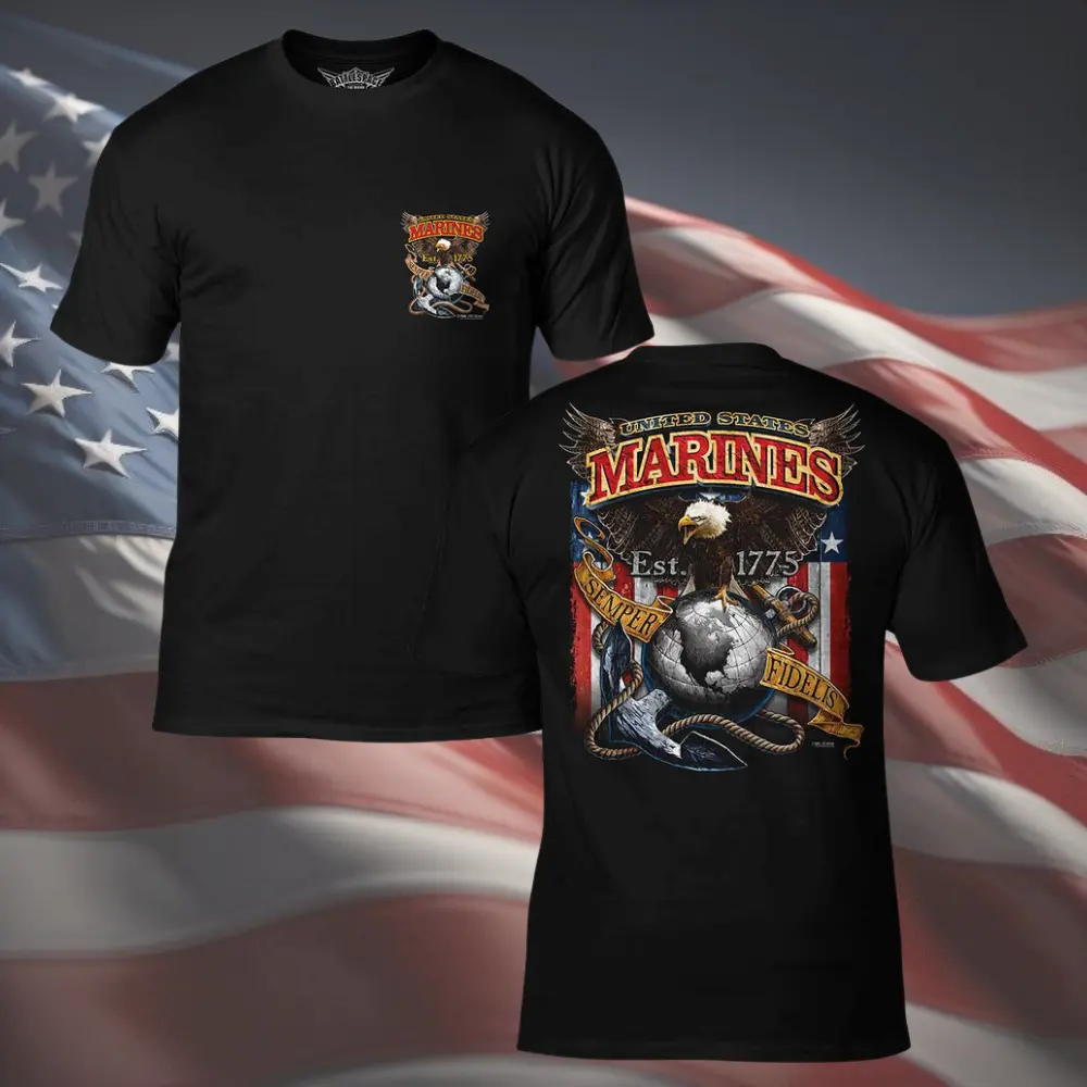 USMC 250th Anniversary shirt  – United States Marine Corps Pride,Made in USA