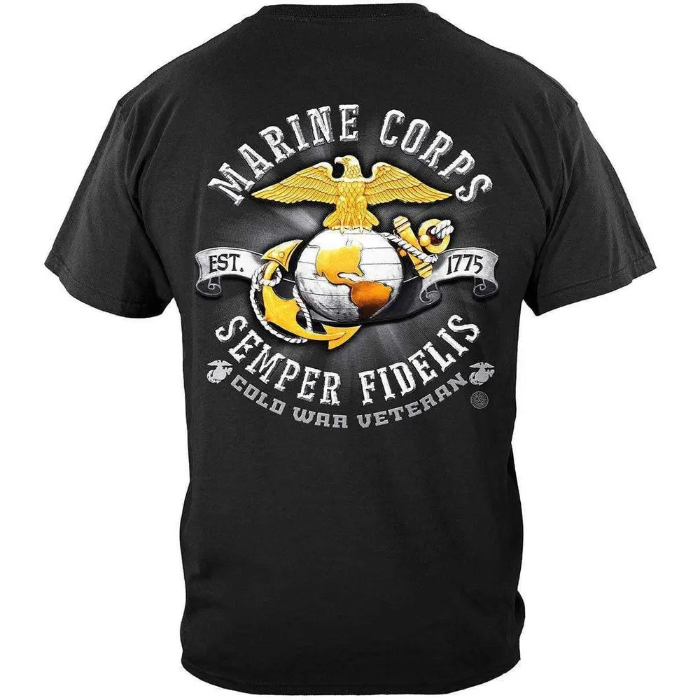 USMC 250th Anniversary shirt  –  Made in USA