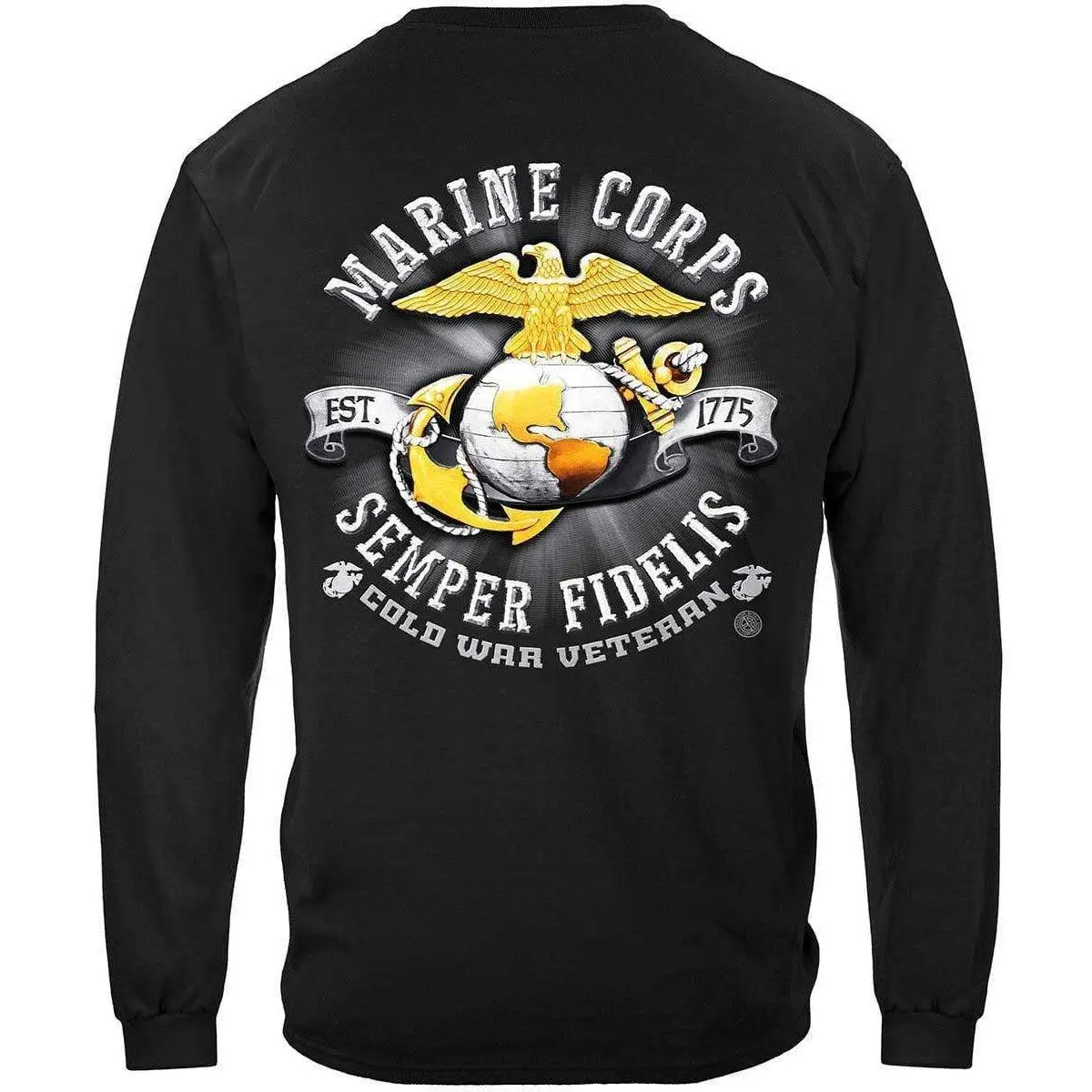USMC 250th Anniversary shirt  –  Made in USA