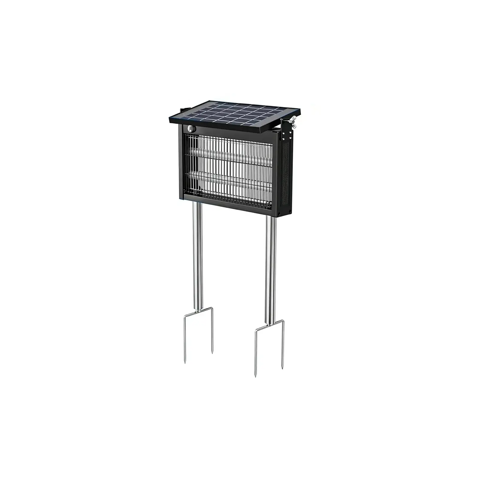 Solar Bug Zapper Outdoor Waterproof Electric Mosquito and Fly Zapper with Smart Light Sensor Rechargeable Solar Powered Trap for Patio, Backyard, Garden, Camping, and Indoor Use