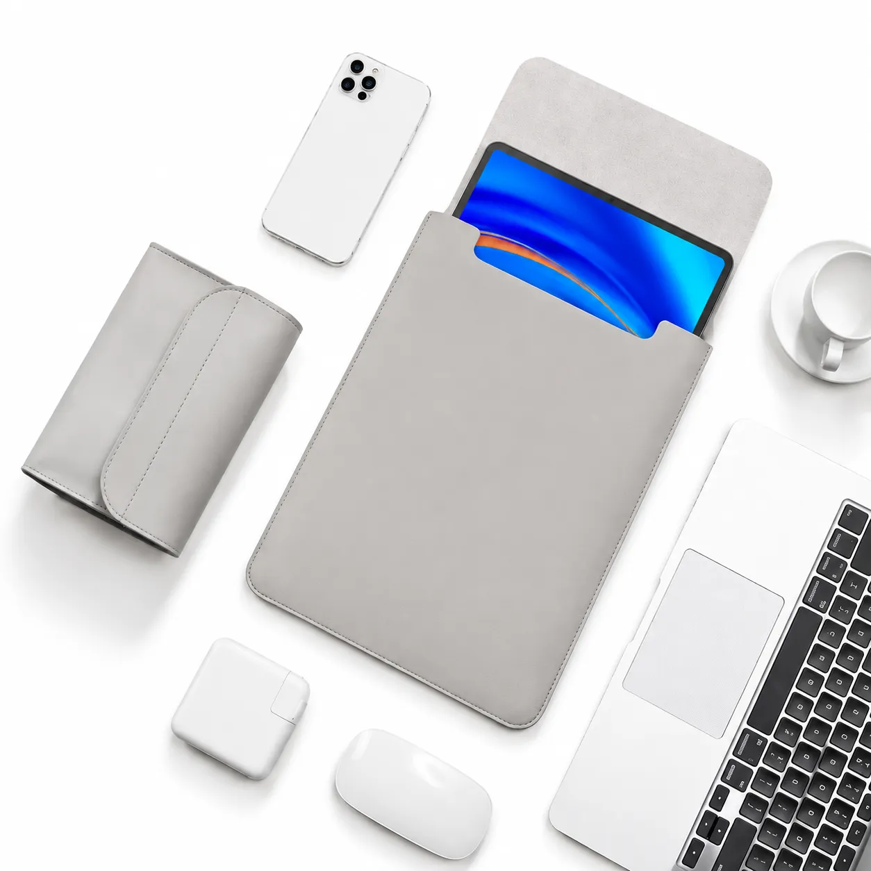 Tablet-Tragetasche + Maus-Aufbewahrungstasche