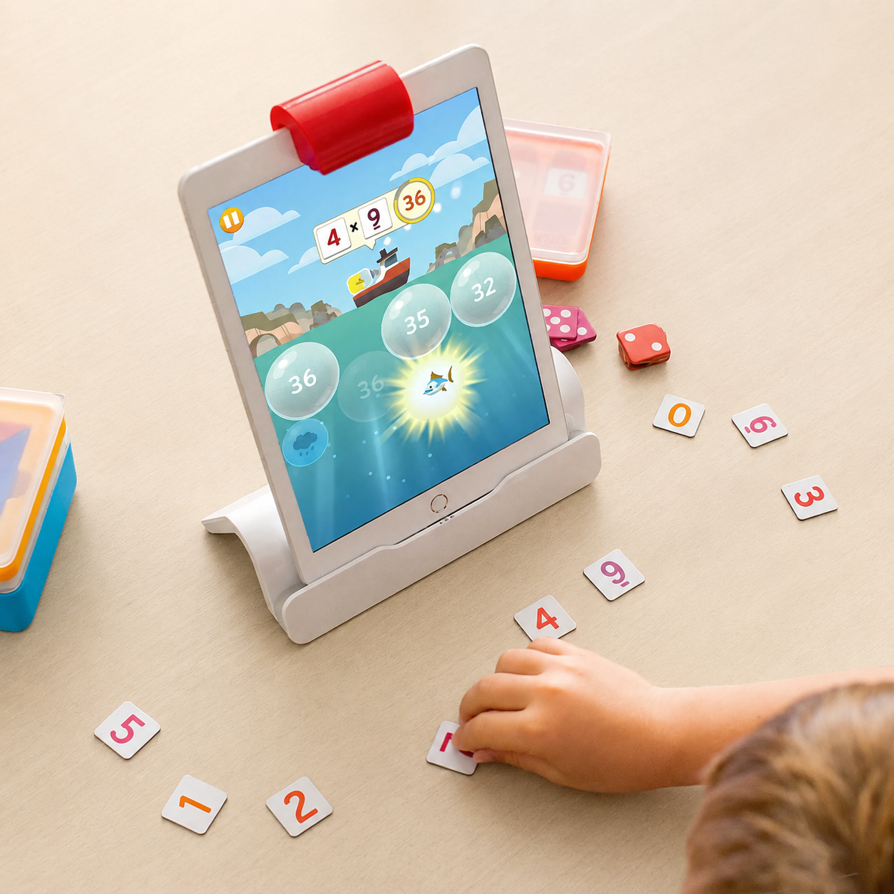 Interactive STEAM Learning Kit for Kids with Tablet Games
