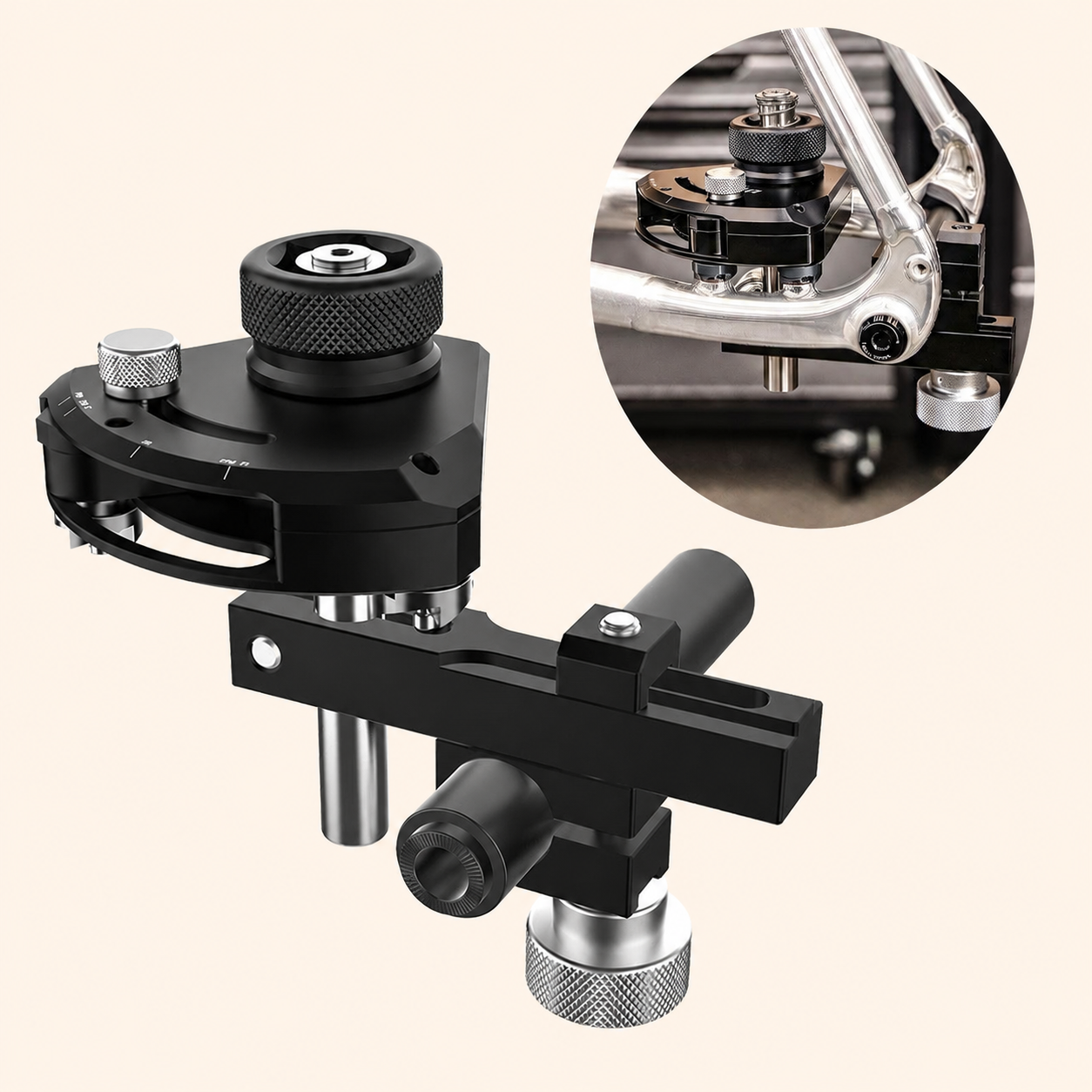 Professional Bicycle Disc Brake Mount Facing Tool Set for Precise Caliper Alignment