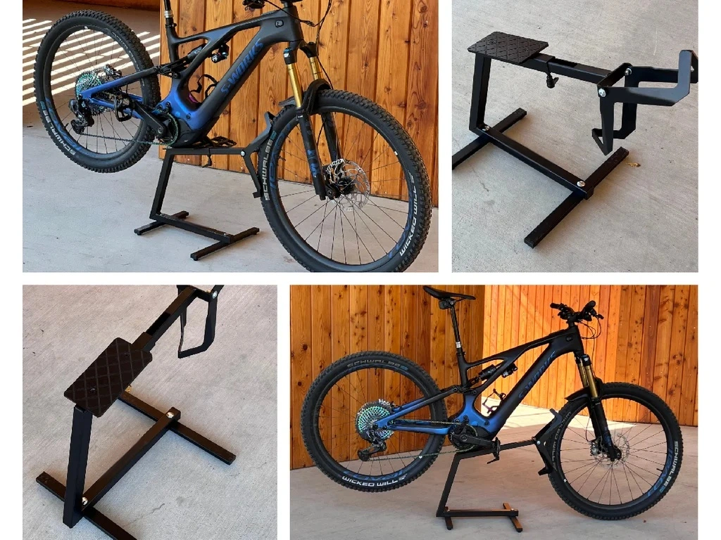 Universal Bicycle Parking Stand with Maintenance Support