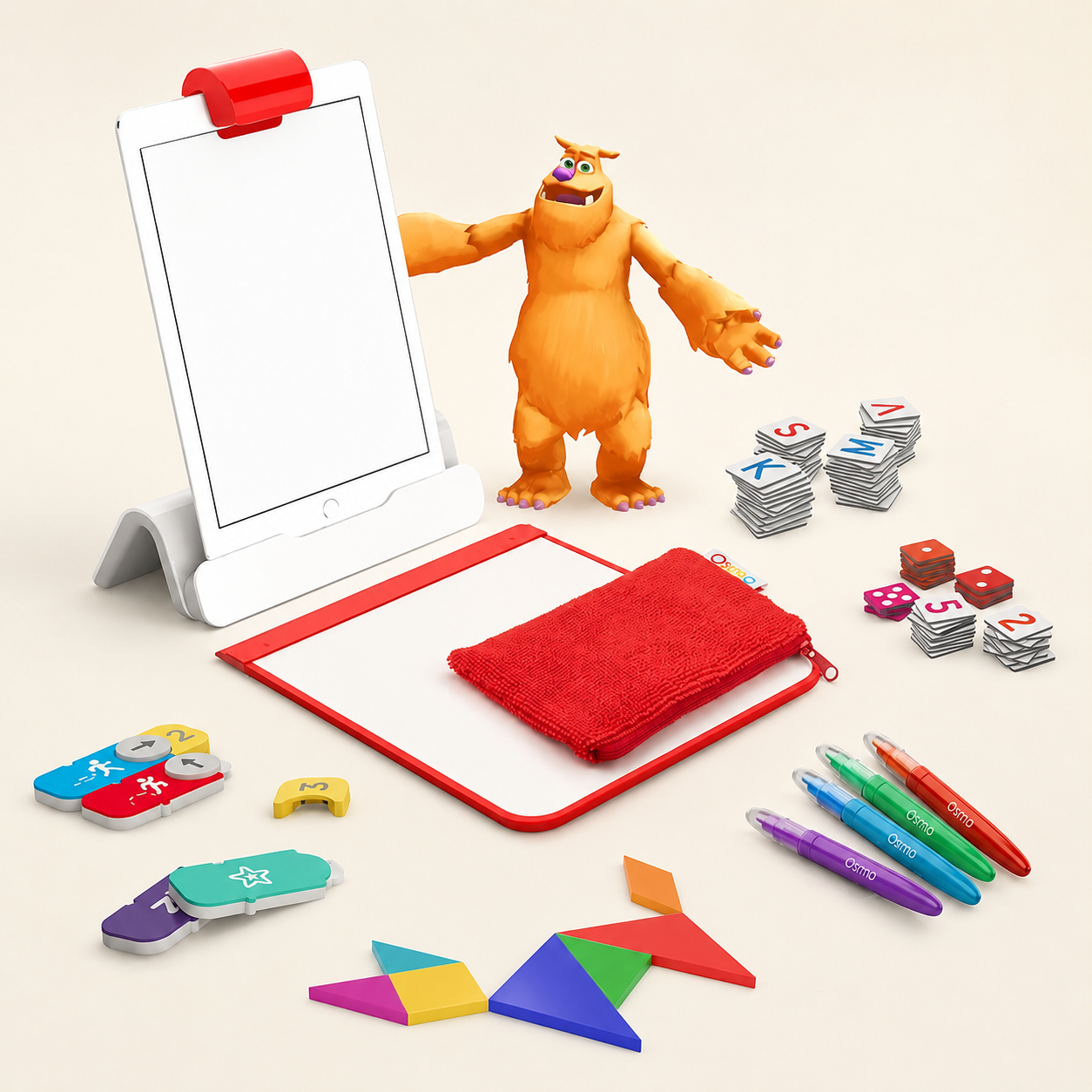 Interactive STEAM Learning Kit for Kids with Tablet Games