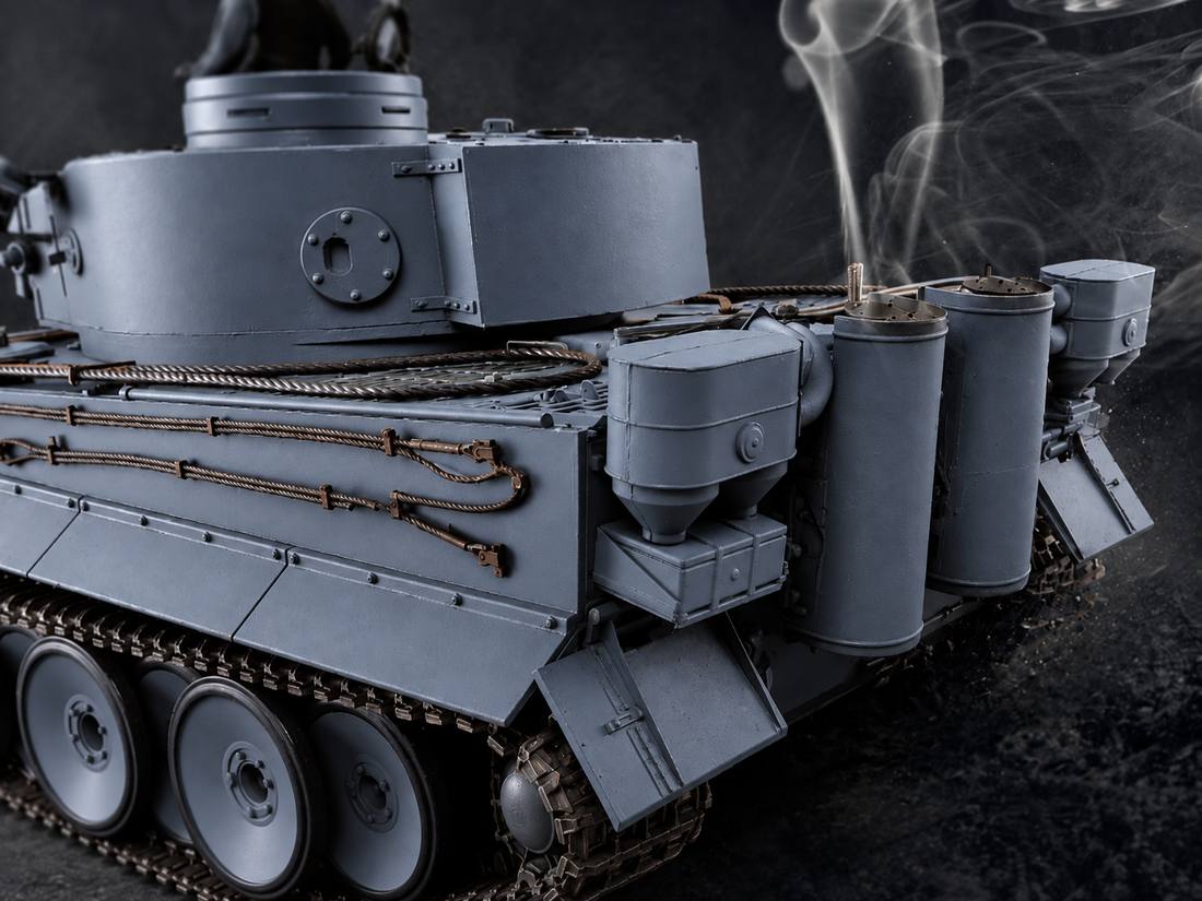 RC model smoke simulation