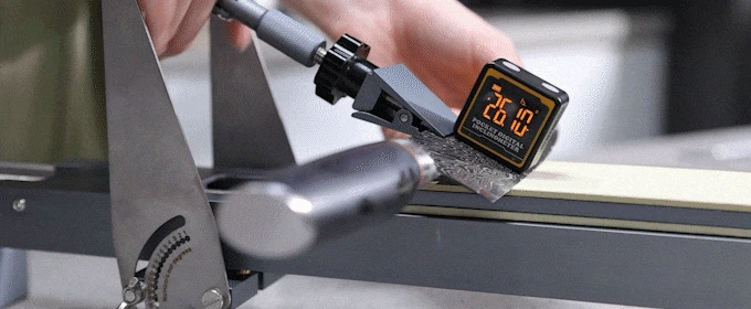 Guided Knife Sharpening System with Adjustable Angle Control