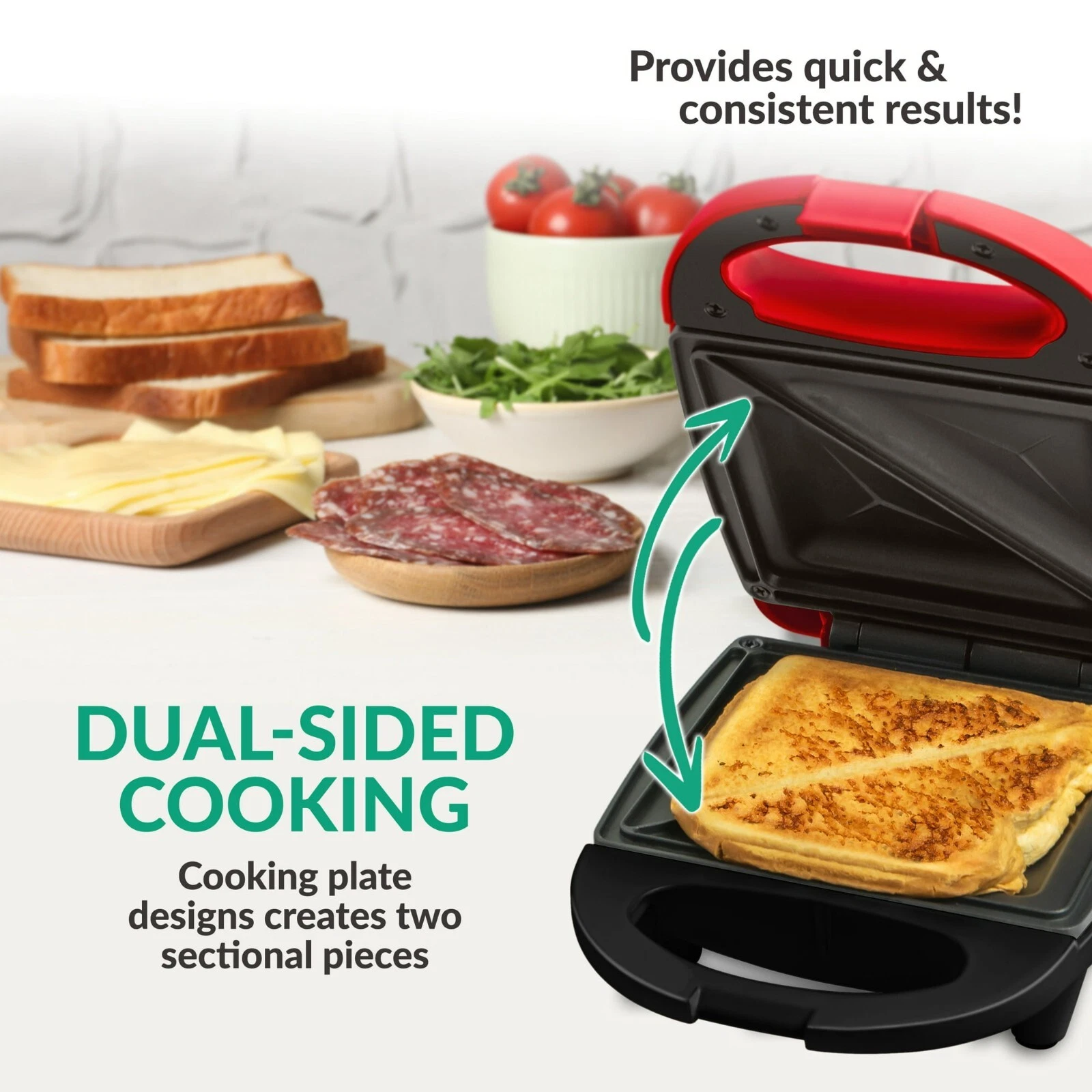 Mini sandwich maker