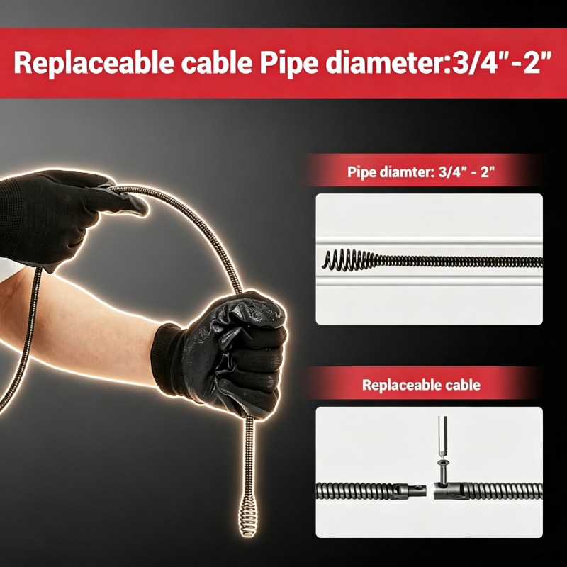 🔧 Electric Drain Cleaning Tool