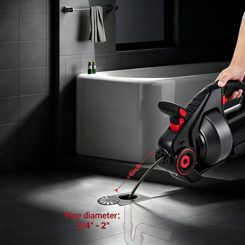 🔧 Electric Drain Cleaning Tool