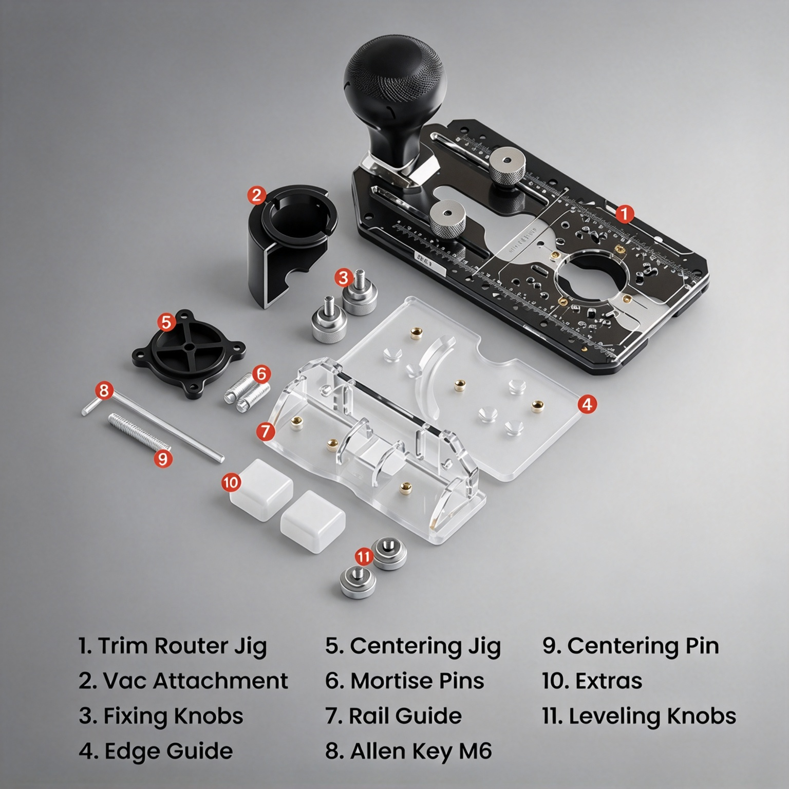 9-in-1 Trim Router Jig