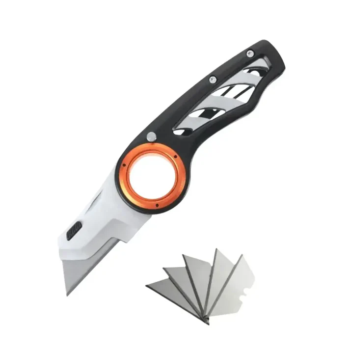 Foldable Multi-Function Utility Box Cutter Knife