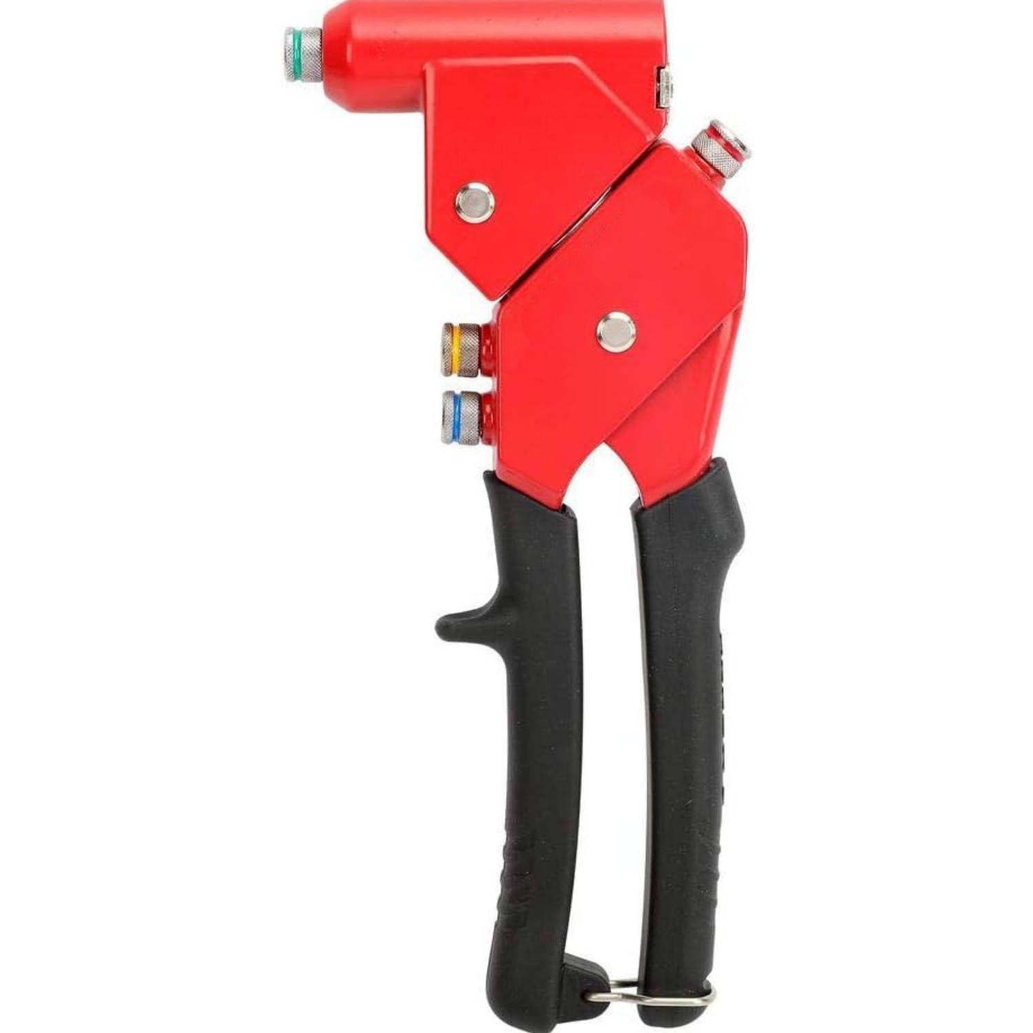 Swivel Head Riveter Kit : 4 Sizes + 100 Rivets + Case