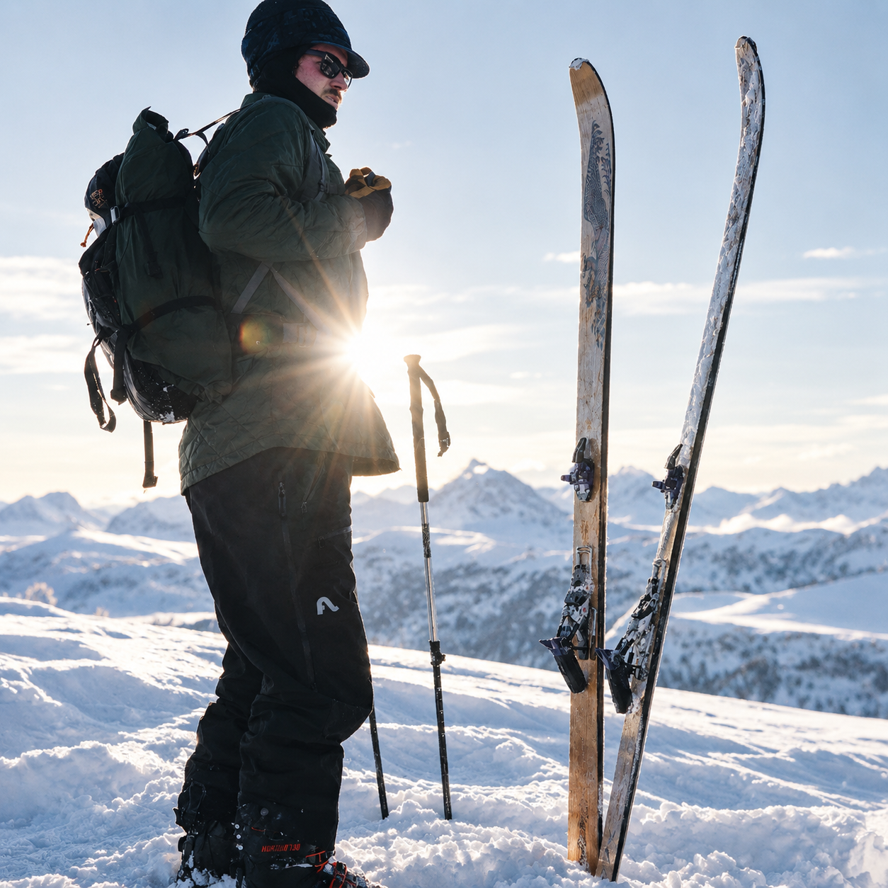 Hybrid Backcountry Ski Binding | Switch Between Resort & Touring Mode