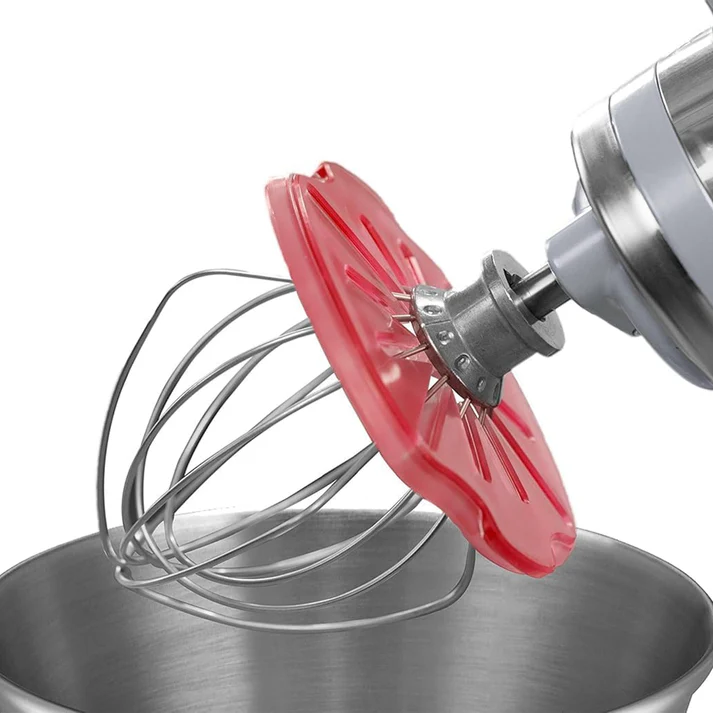 Tilting head vertical mixer accessories