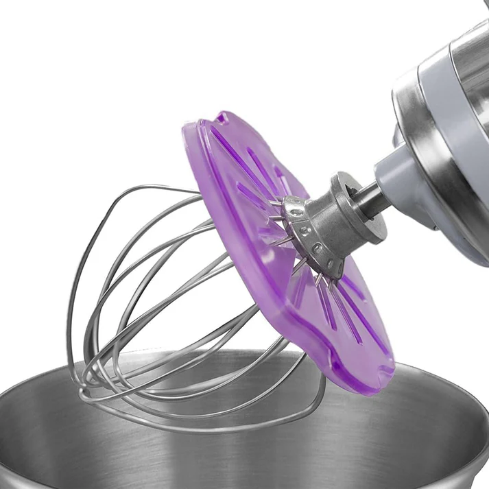 Tilting head vertical mixer accessories