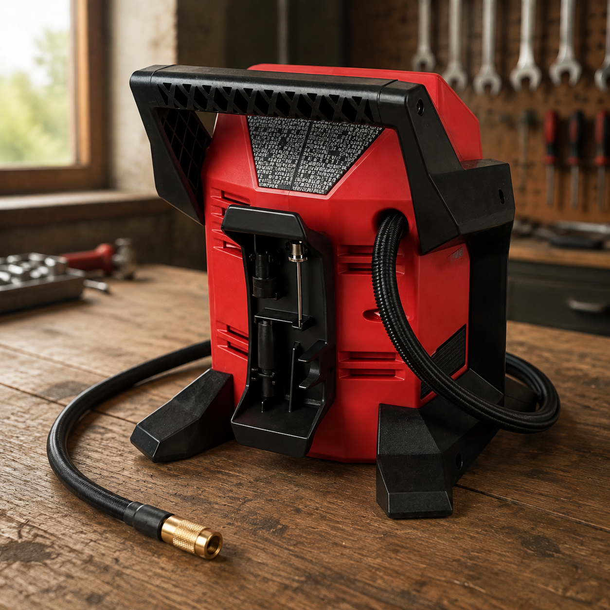 12V Sub-Compact Tyre Inflator | Portable Fast Inflation with 6.0Ah Battery