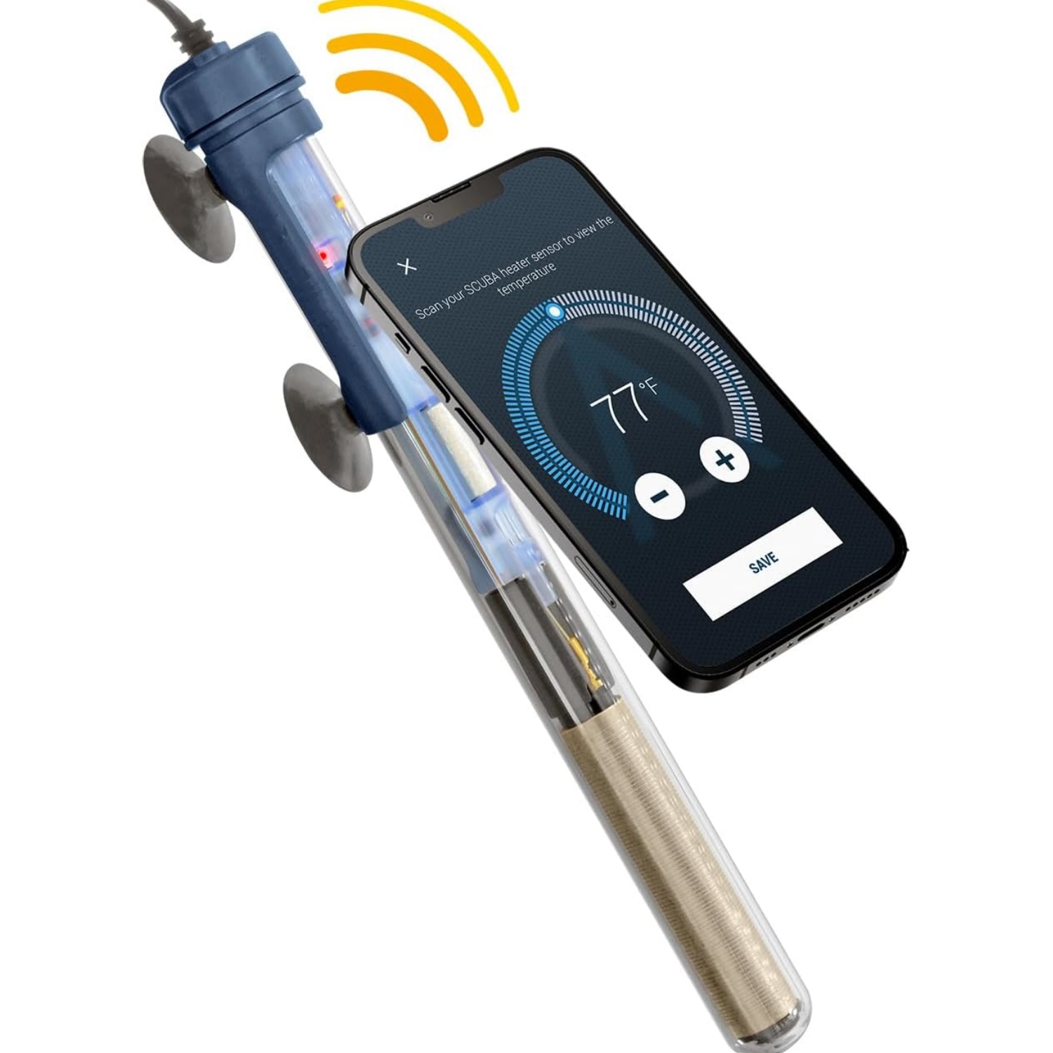 Smart Aquarium Heater : NFC Smartphone Control