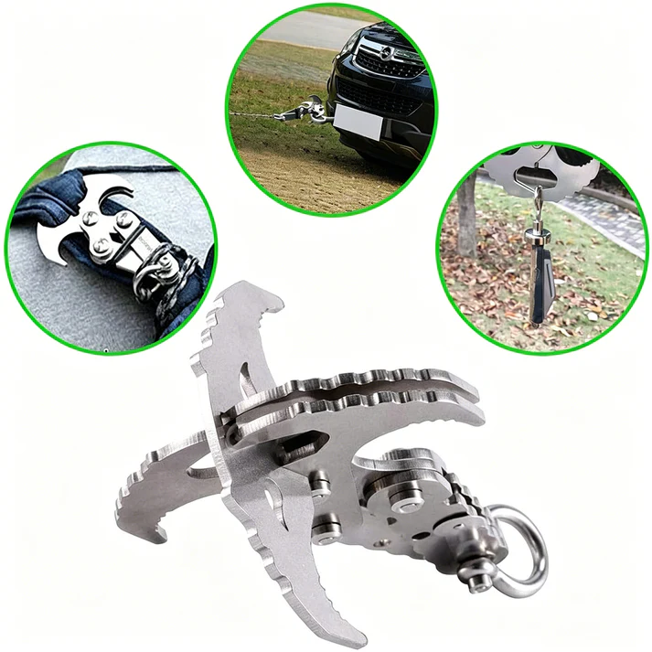 Multifunctional stainless steel gravity hook